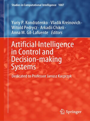 cover image of Artificial Intelligence in Control and Decision-making Systems